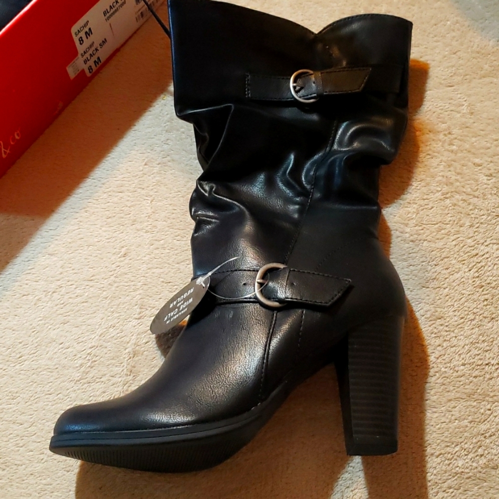 Style & Co Black Boots